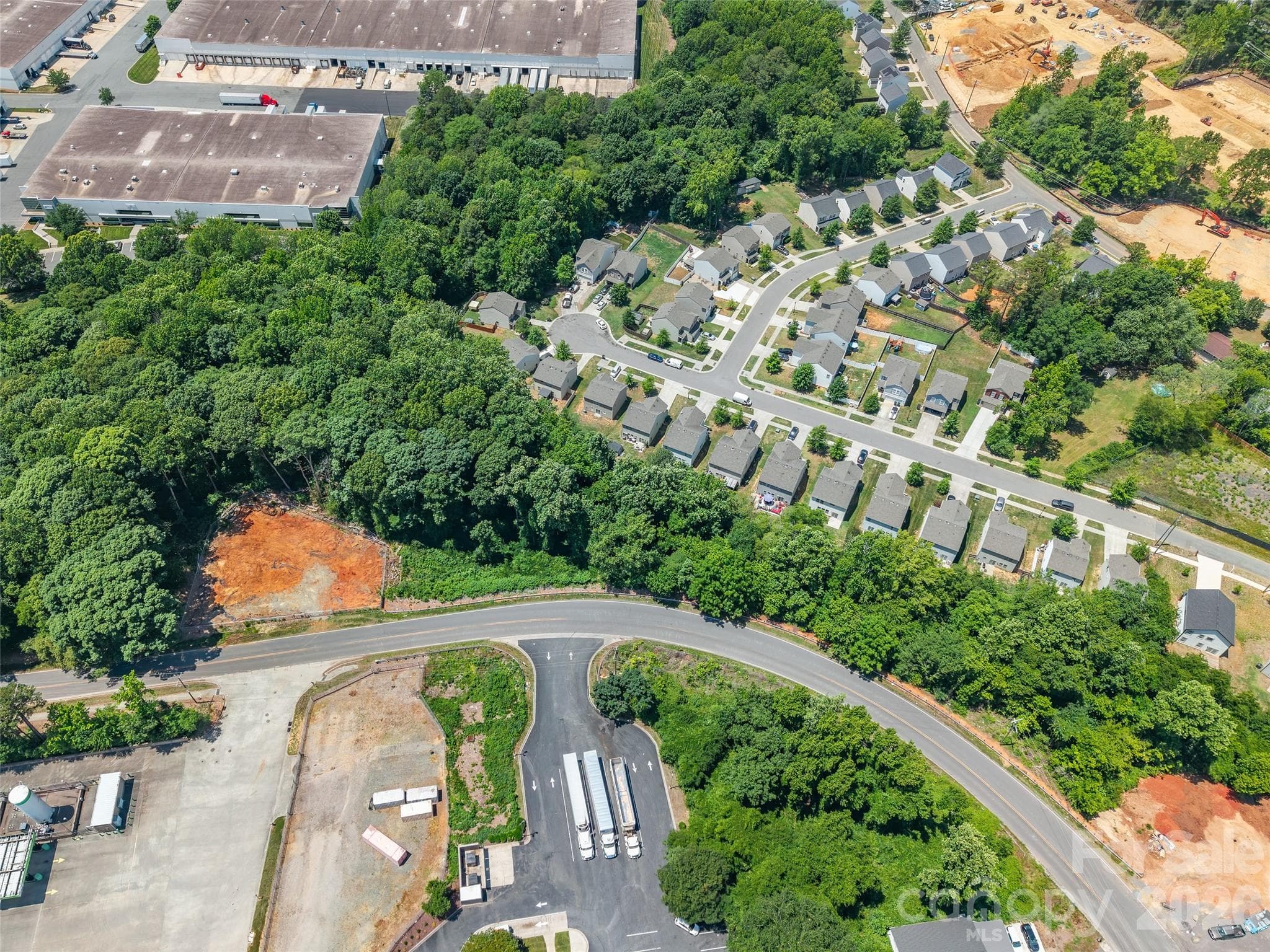 Lot at 2601 Distribution Center Drive, Charlotte, photo 2 of 2