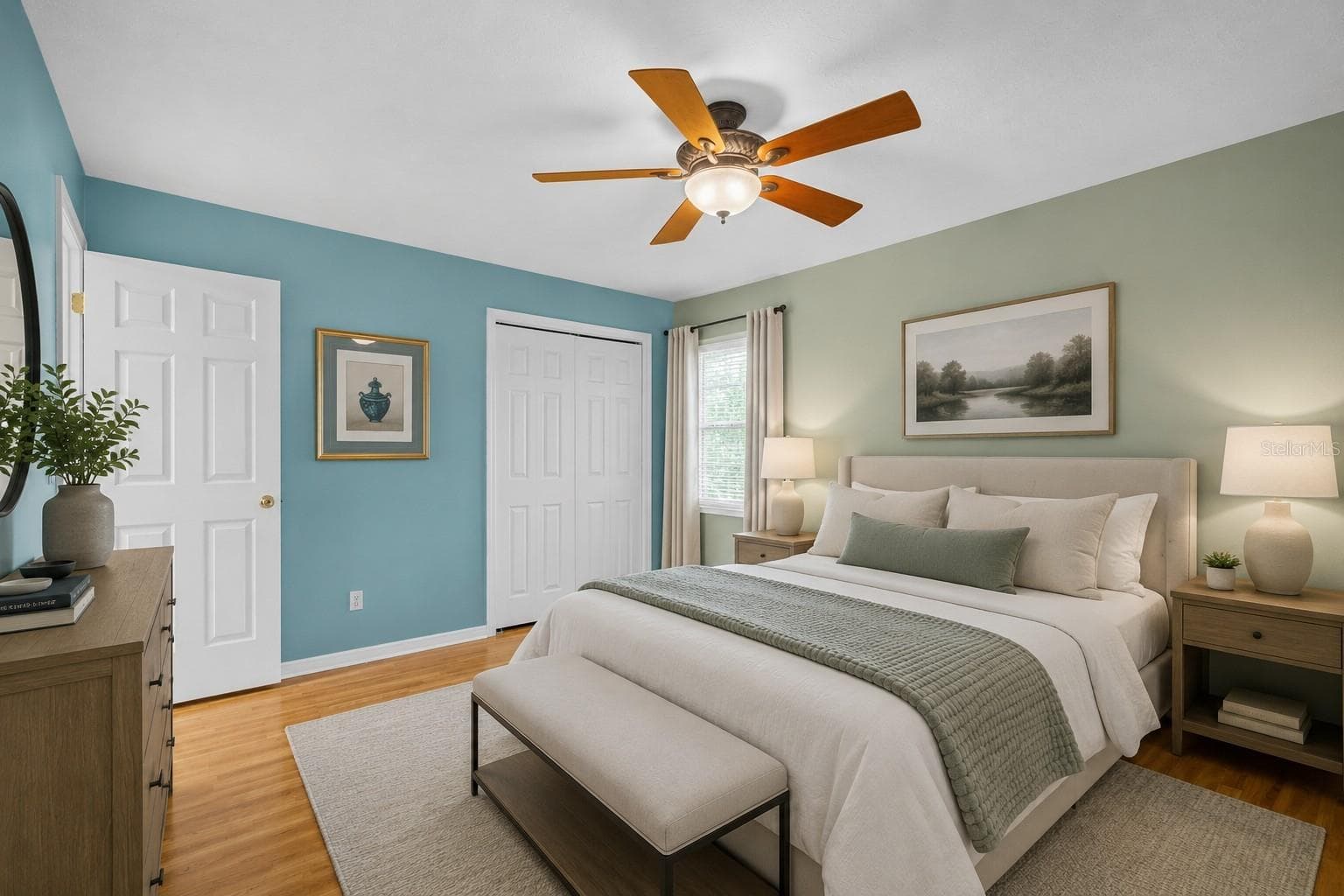 AI generated photo primary bedroom - 38732 TALL DR, ZEPHYRHILLS