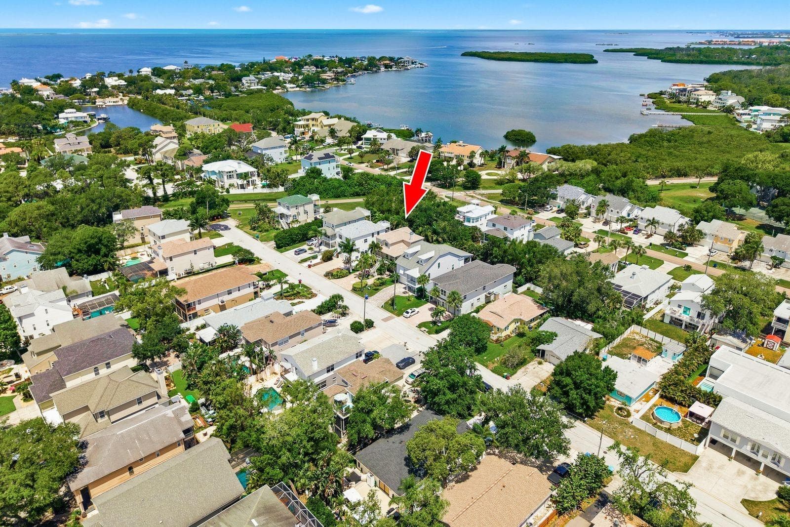 Aerial - 503 PALM AVE, PALM HARBOR