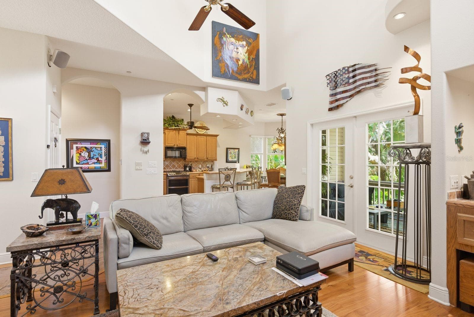 Living Room and Kitchen - 503 PALM AVE, PALM HARBOR