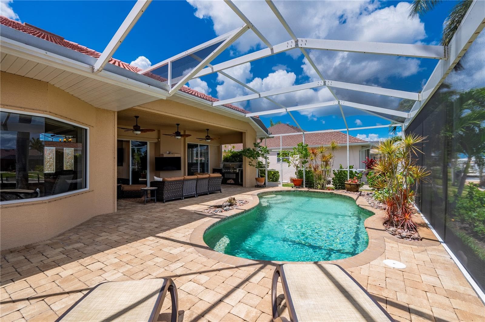 Single Family Residence at 1020 VIA FORMIA, PUNTA GORDA, photo 50 of 80