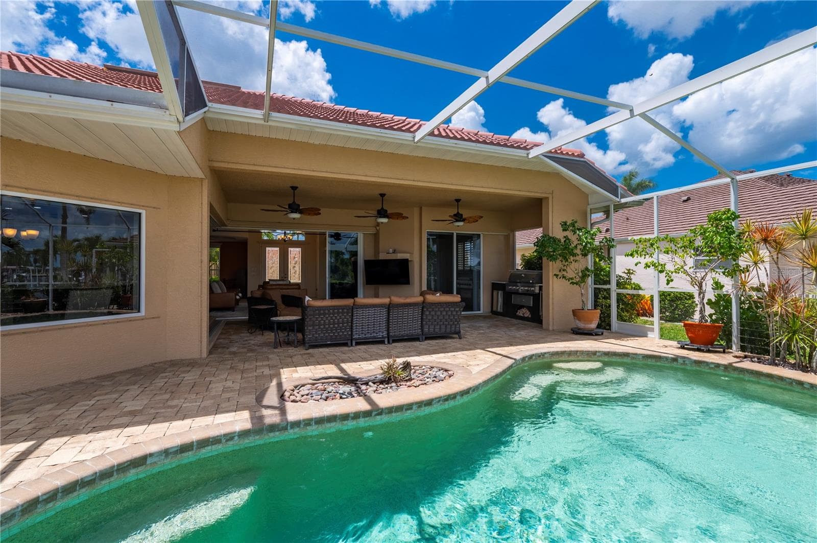 Single Family Residence at 1020 VIA FORMIA, PUNTA GORDA, photo 51 of 80