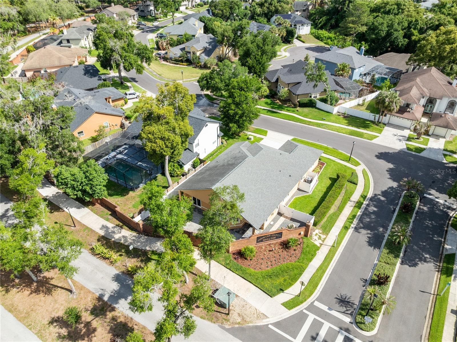 Aerial - 683 OAK HOLLOW WAY, ALTAMONTE SPRINGS