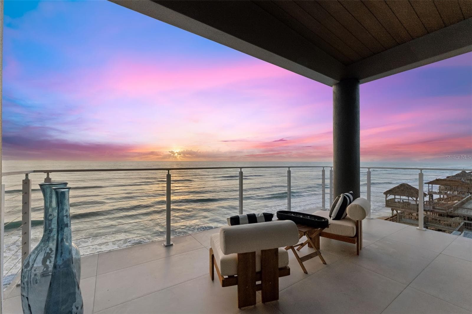 Your view from the 3rd floor Balcony. - 6887 S ATLANTIC AVE, NEW SMYRNA BEACH
