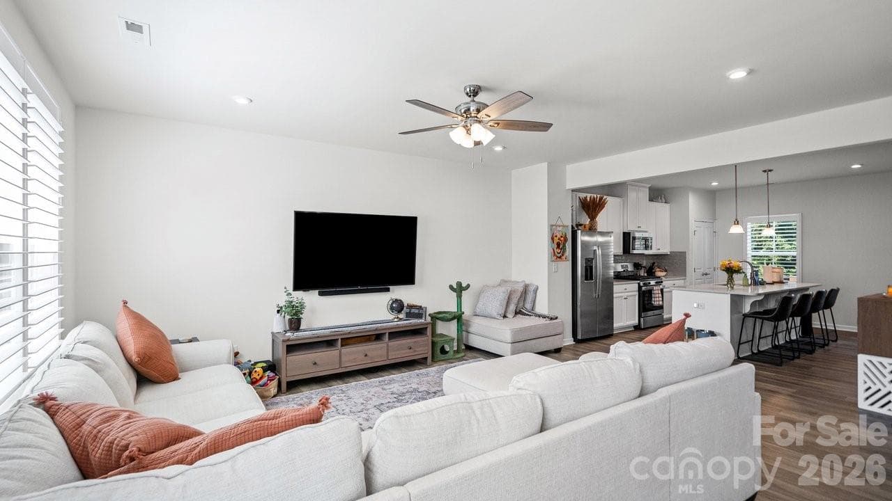 Living Room - 2607 Grantham Place Drive, Fort Mill