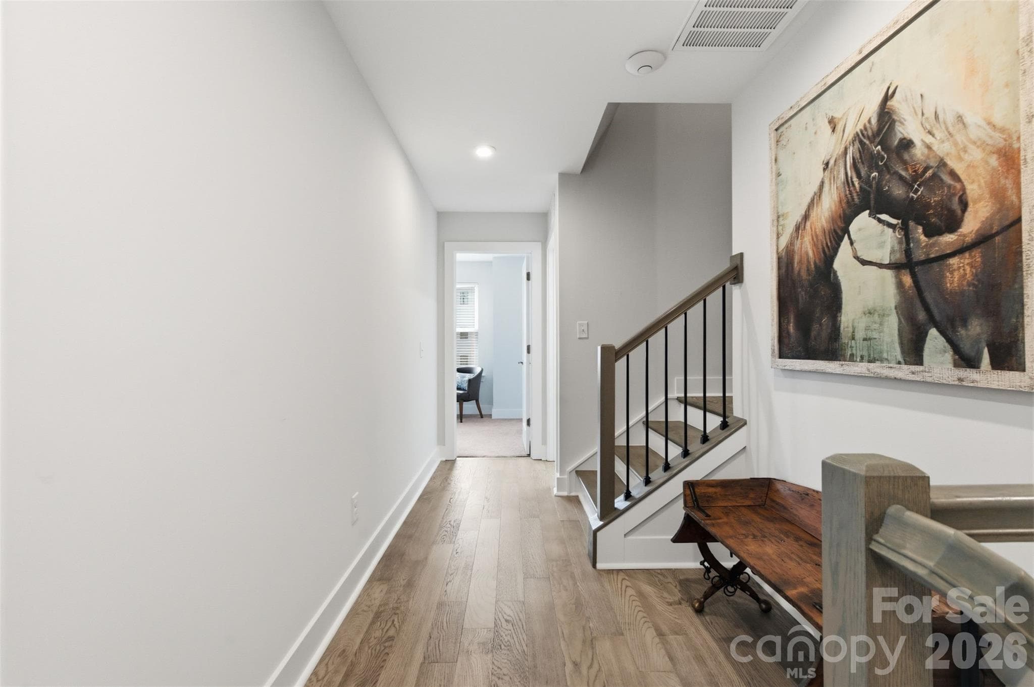 Hall to laundry and second bedroom - 18005 Nolita Lane, Charlotte