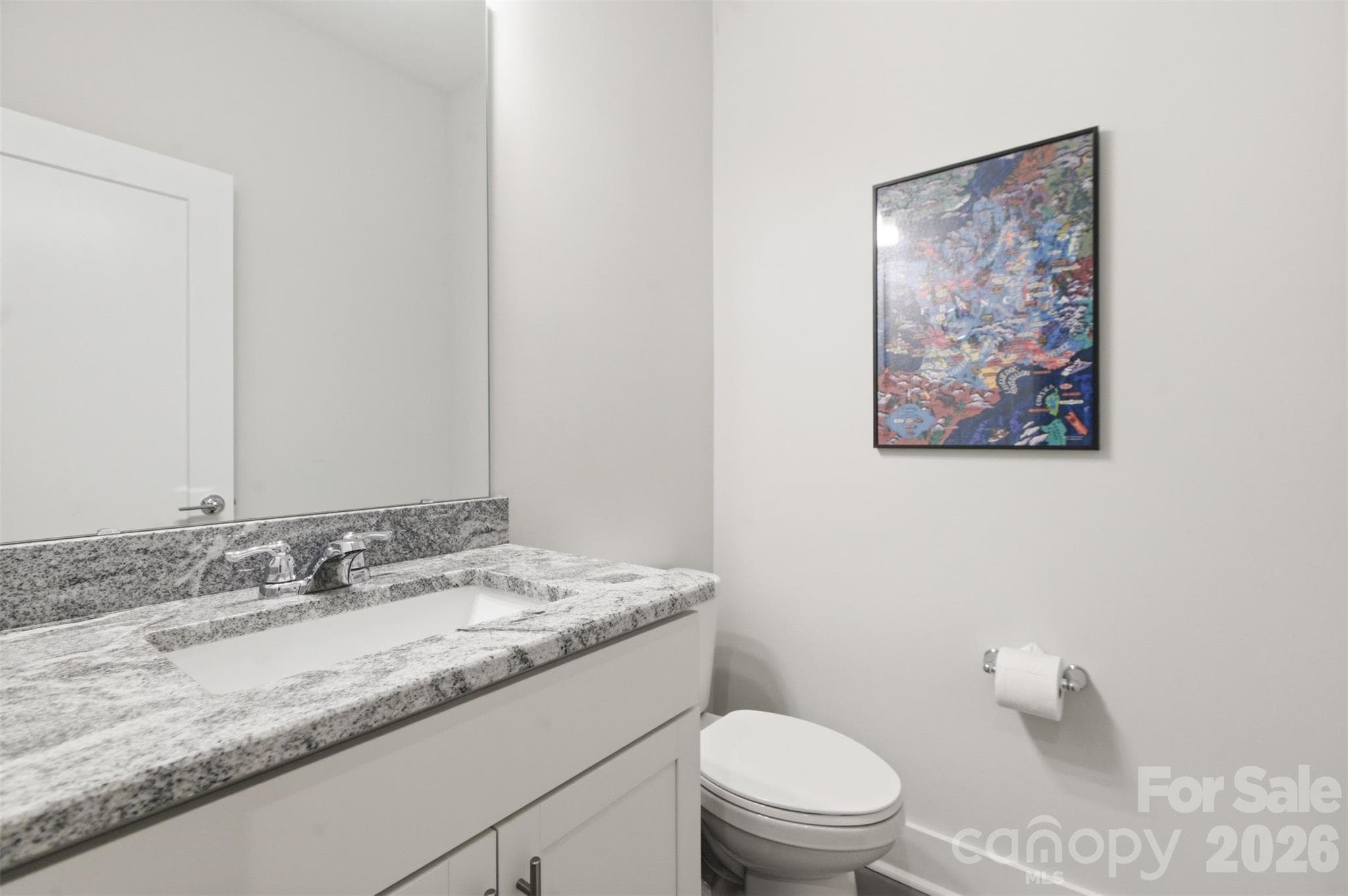 Basement half bath - 18005 Nolita Lane, Charlotte