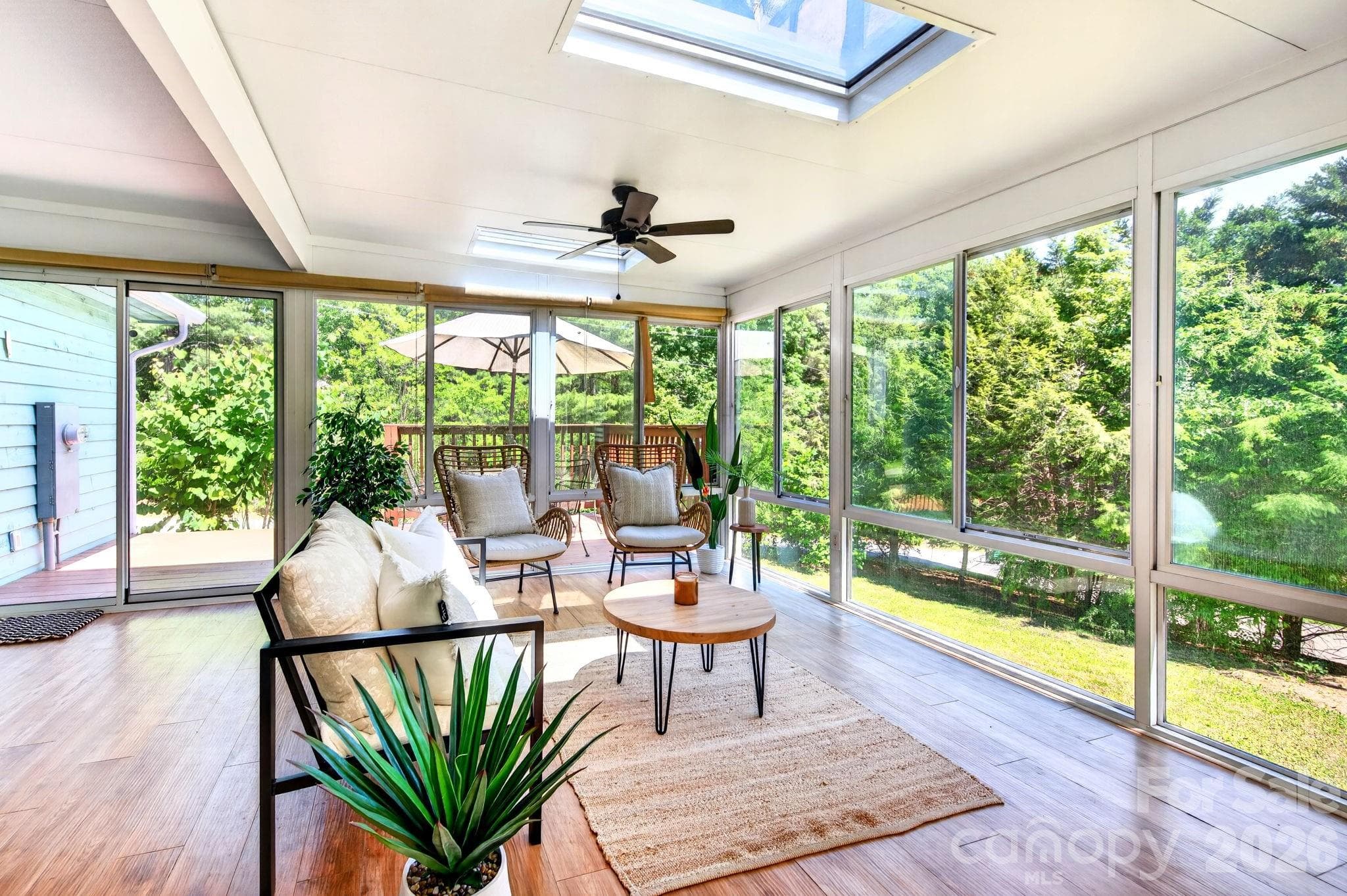 Isn't this sunroom amazing? - Asheville