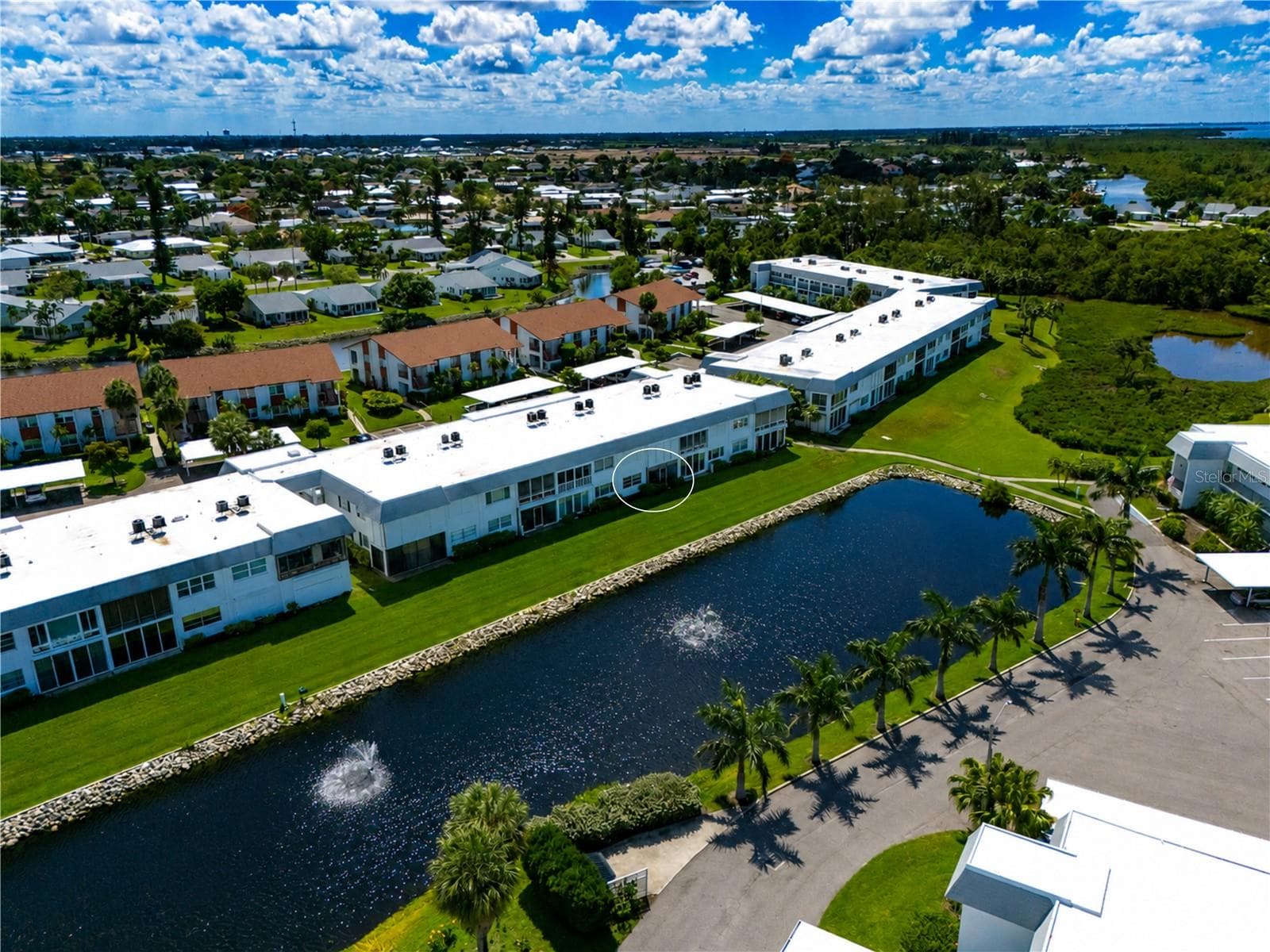Condo location highlighted in white - 4809 INDEPENDENCE DR, BRADENTON