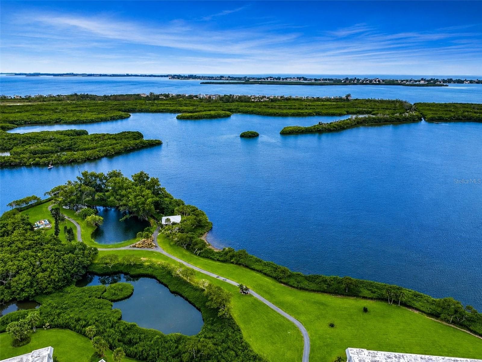 Mt Vernon bay front park from air - 4809 INDEPENDENCE DR, BRADENTON