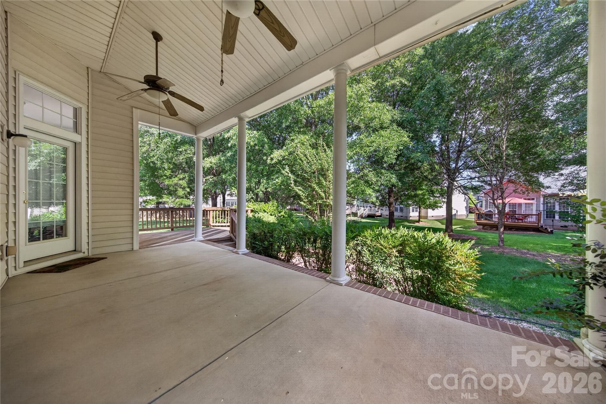 Covered Rear Porch - 533 Fair Oaks Drive, Fort Mill