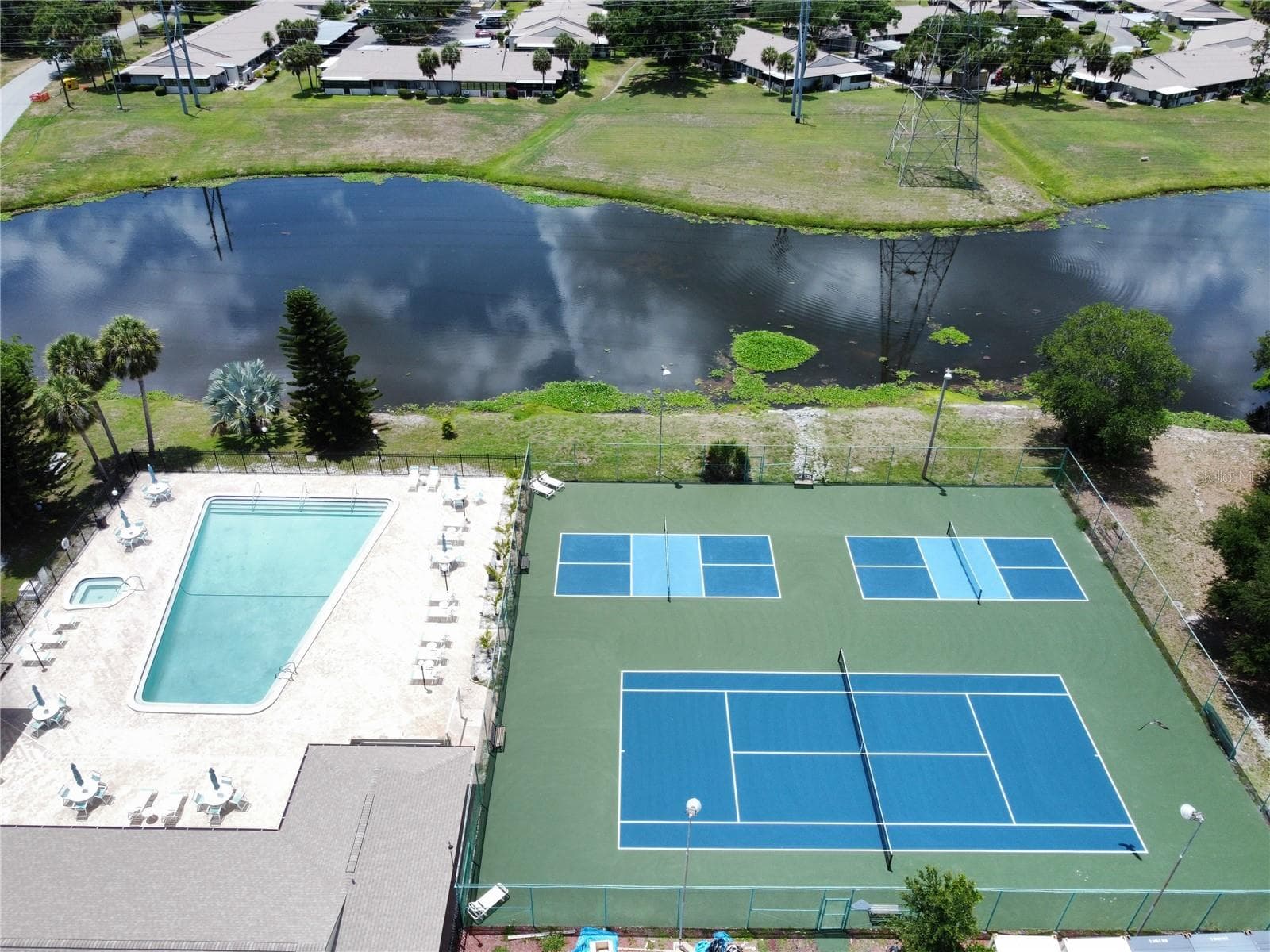 Pool/tennis court - 1513 16TH CIR SE #43, LARGO