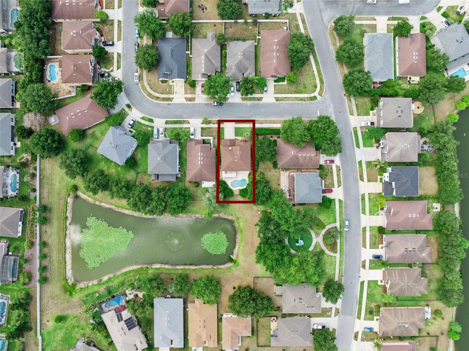 Aerial View of 5056 Gandross Lane - 5056 GANDROSS LN, MOUNT DORA