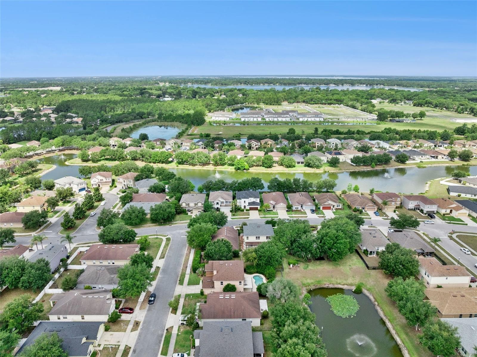 Aerial View - 5056 GANDROSS LN, MOUNT DORA