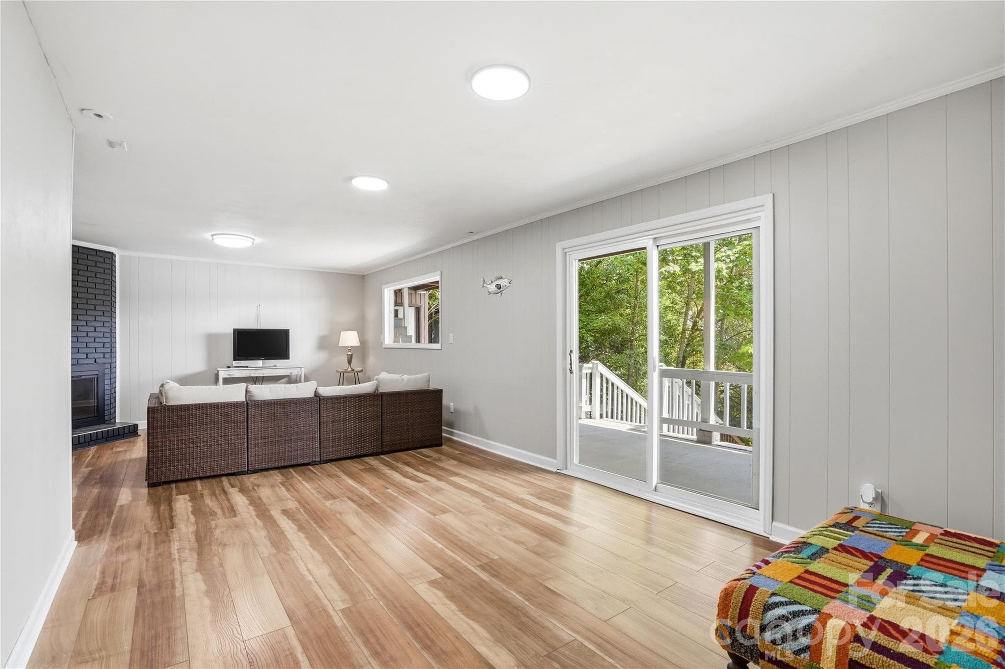 Lower level family room is perfect for entertaining - 1113 Palmyra Drive, Tega Cay