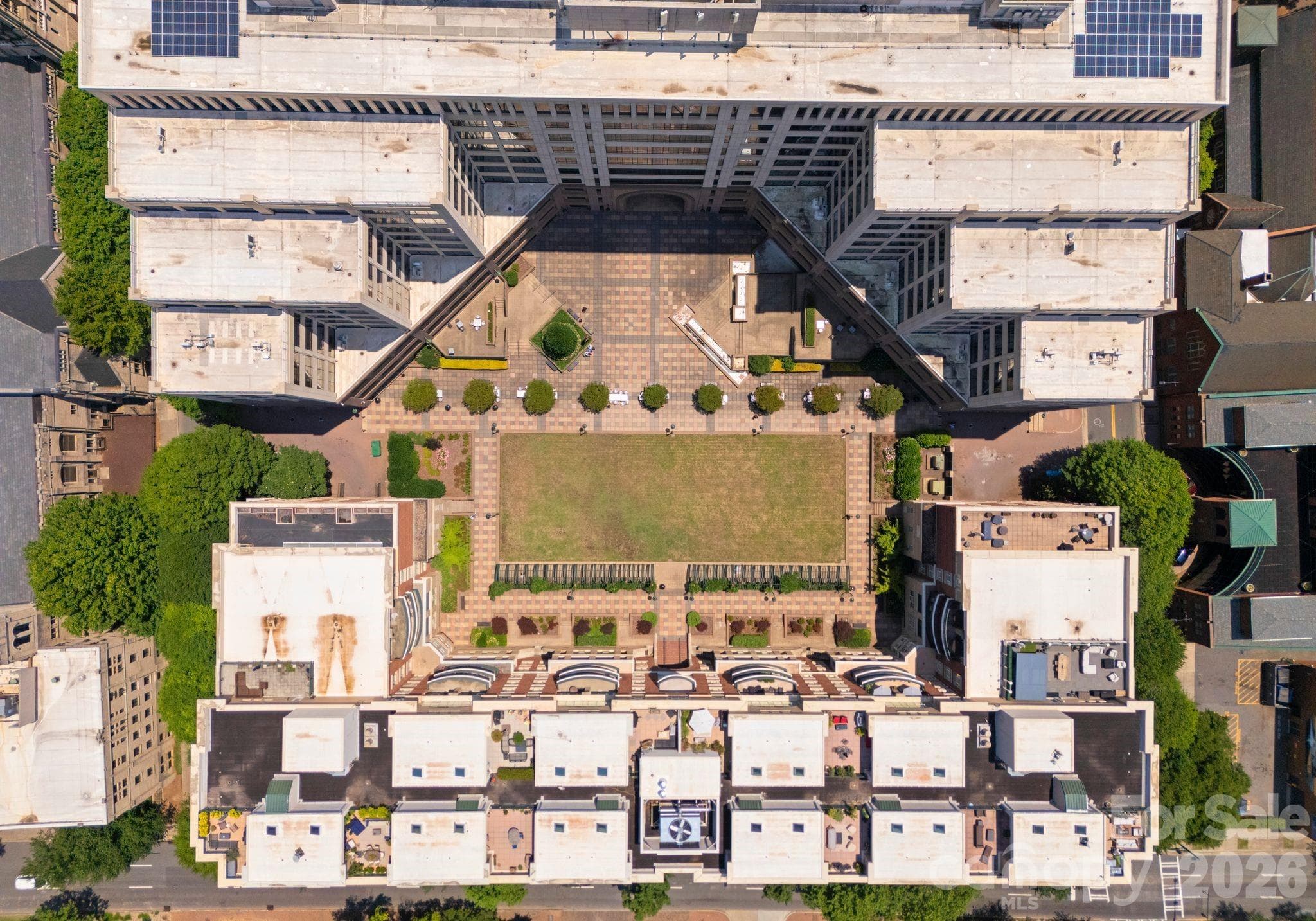 Aerial View 400 N Church - Charlotte