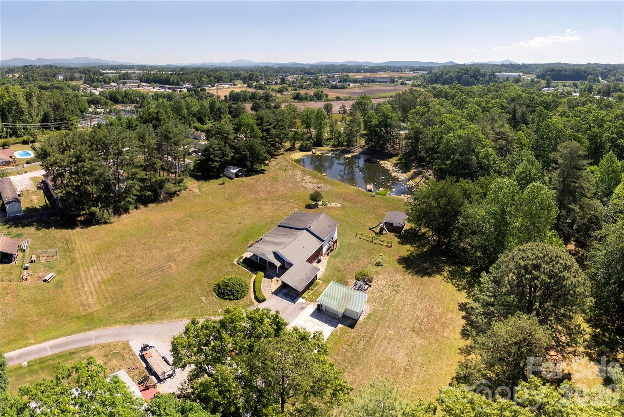 Single Family Residence at East Flat Rock, photo 40 of 42