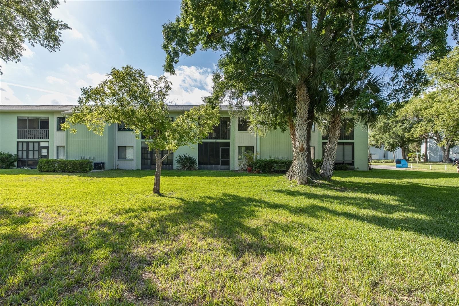 Back area behind condo - 130 NANCY DR #37, OLDSMAR