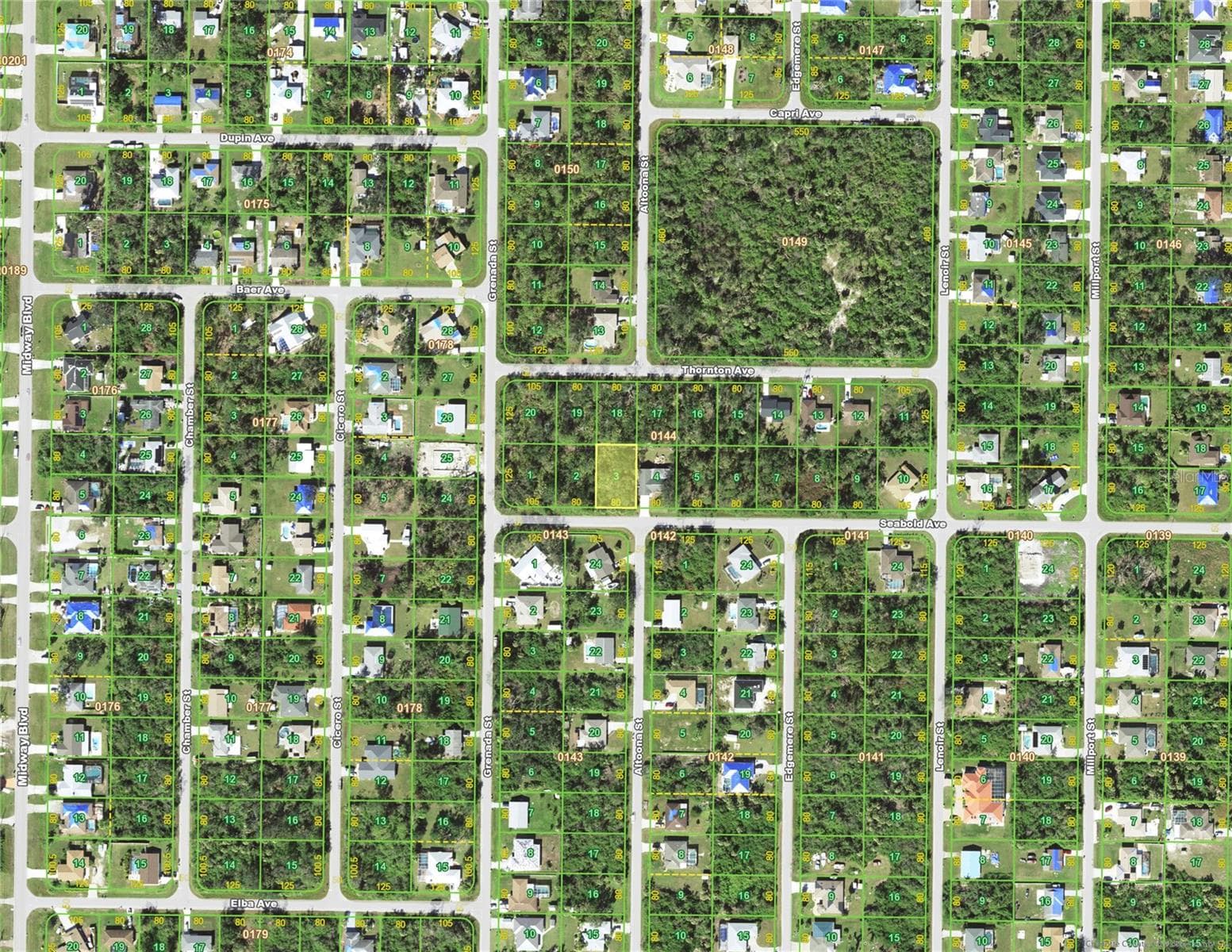 Land at 746 SEABOLD AVE NW, PORT CHARLOTTE, photo 3 of 4