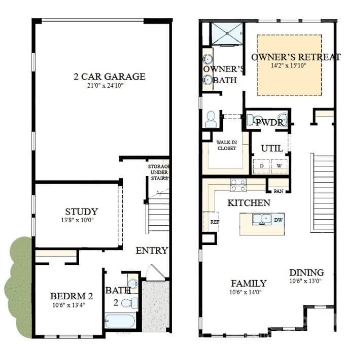 Structural Options Selected for Home - Charlotte