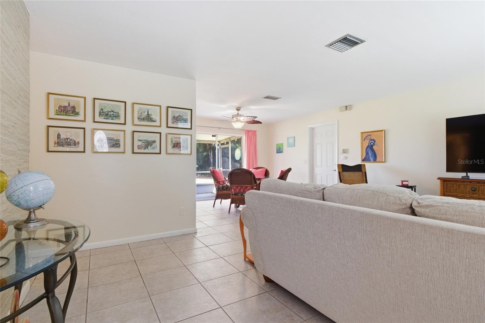 Tile floors - 52 ANNAPOLIS LN, ROTONDA WEST