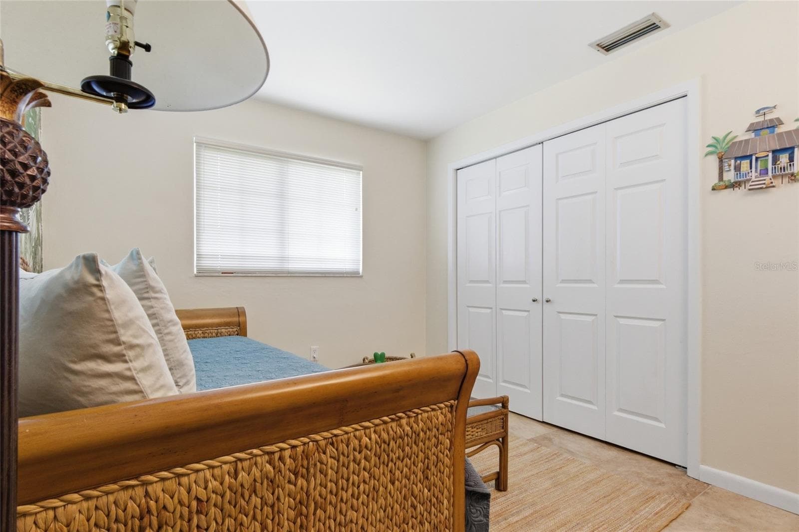 Nice size bedroom 2 with closet - 52 ANNAPOLIS LN, ROTONDA WEST
