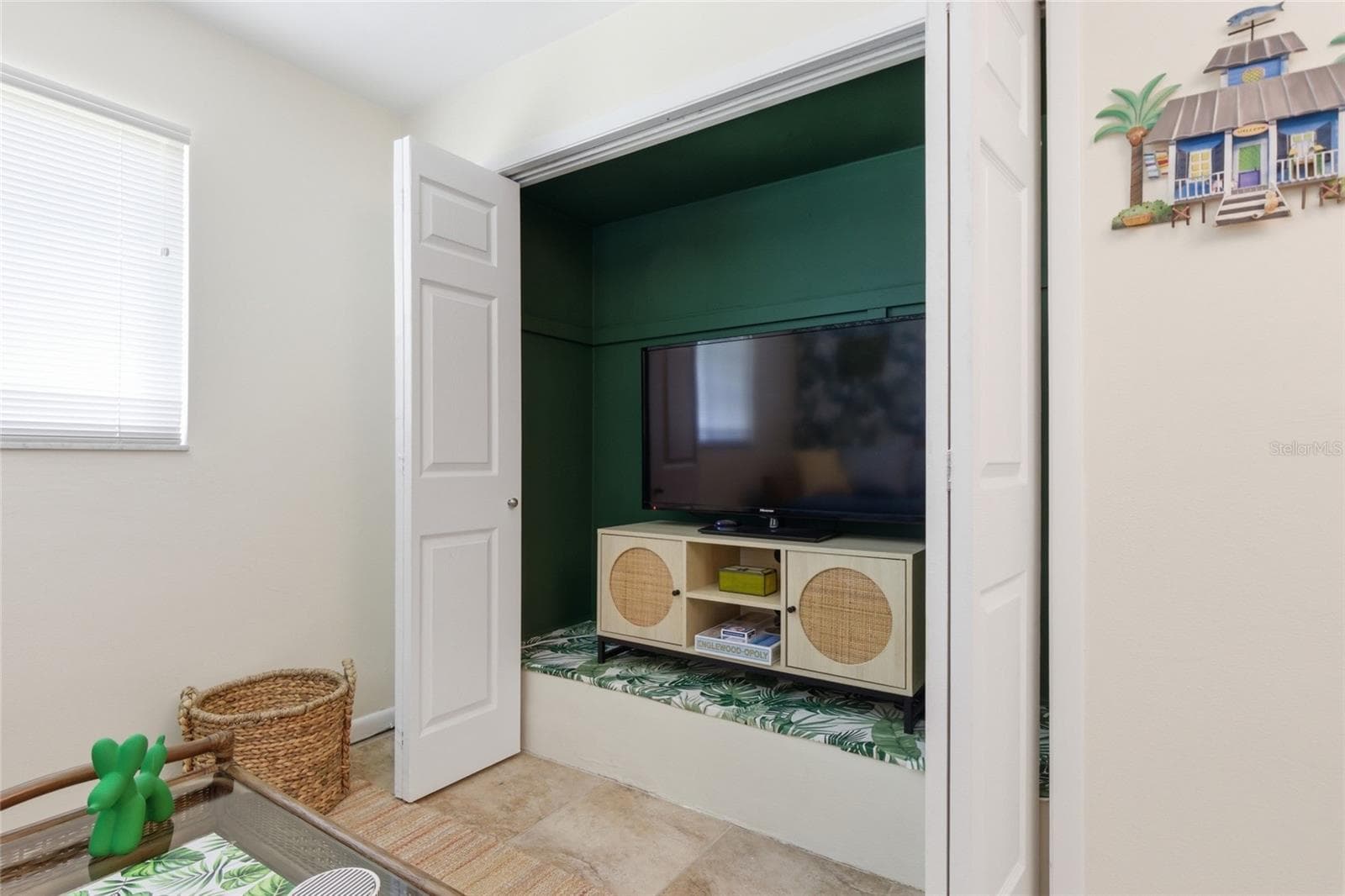 Bedroom 2 closet - 52 ANNAPOLIS LN, ROTONDA WEST