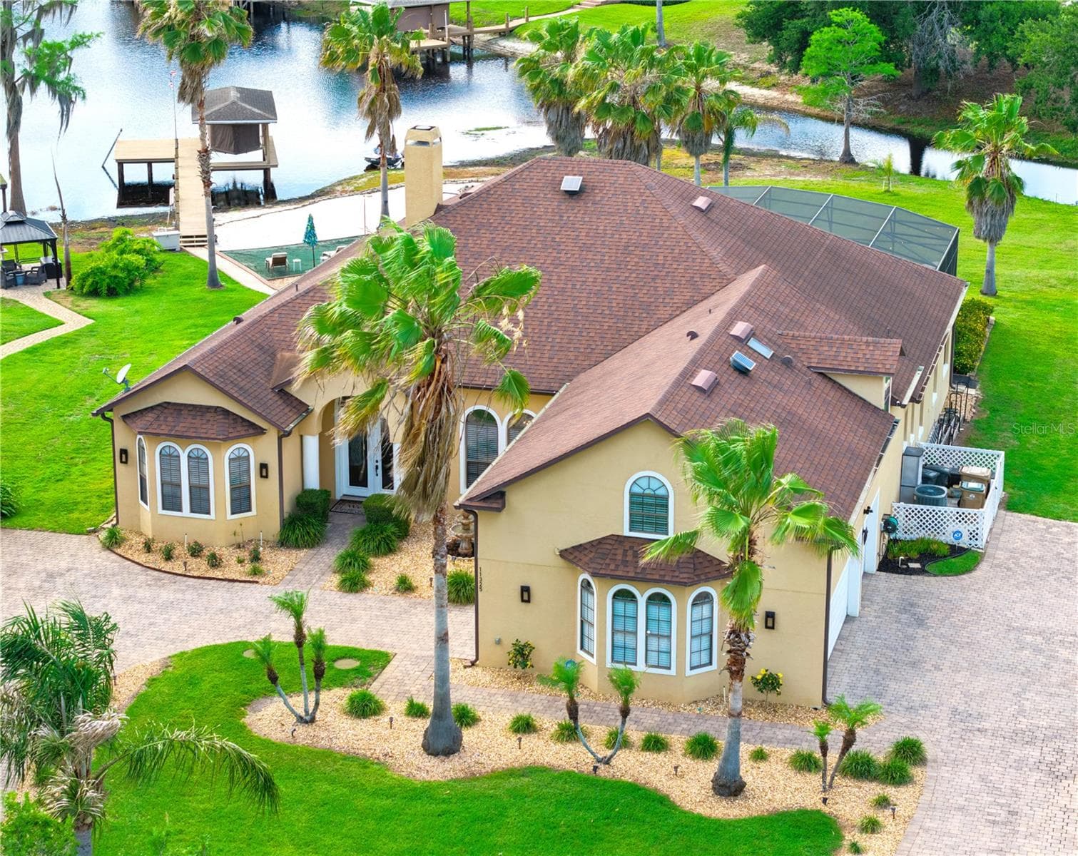 Front Aerial - 11325 PRESTON COVE RD, CLERMONT