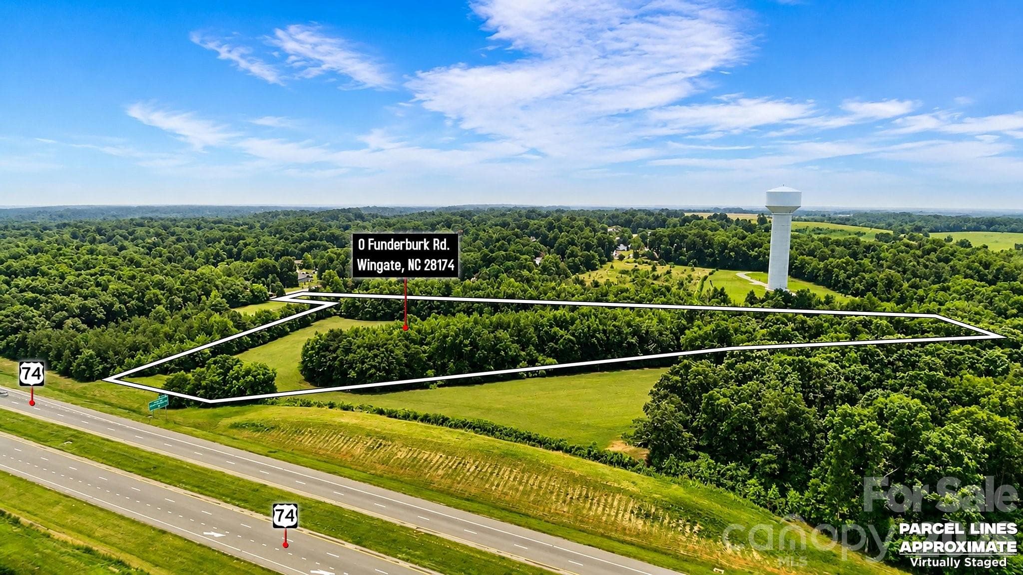Acreage at 0 Funderburk Road, Wingate, photo 2 of 14