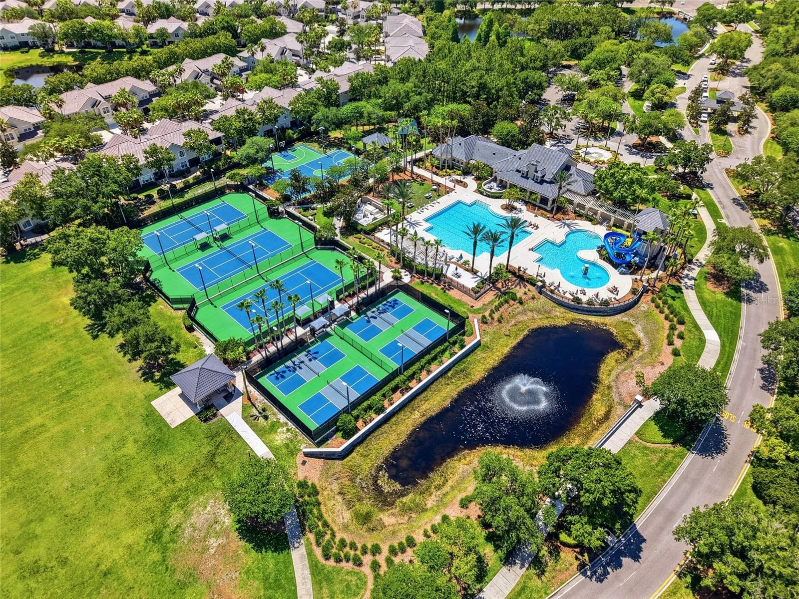 Aerial View - 11637 BRISTOL CHASE DR, TAMPA