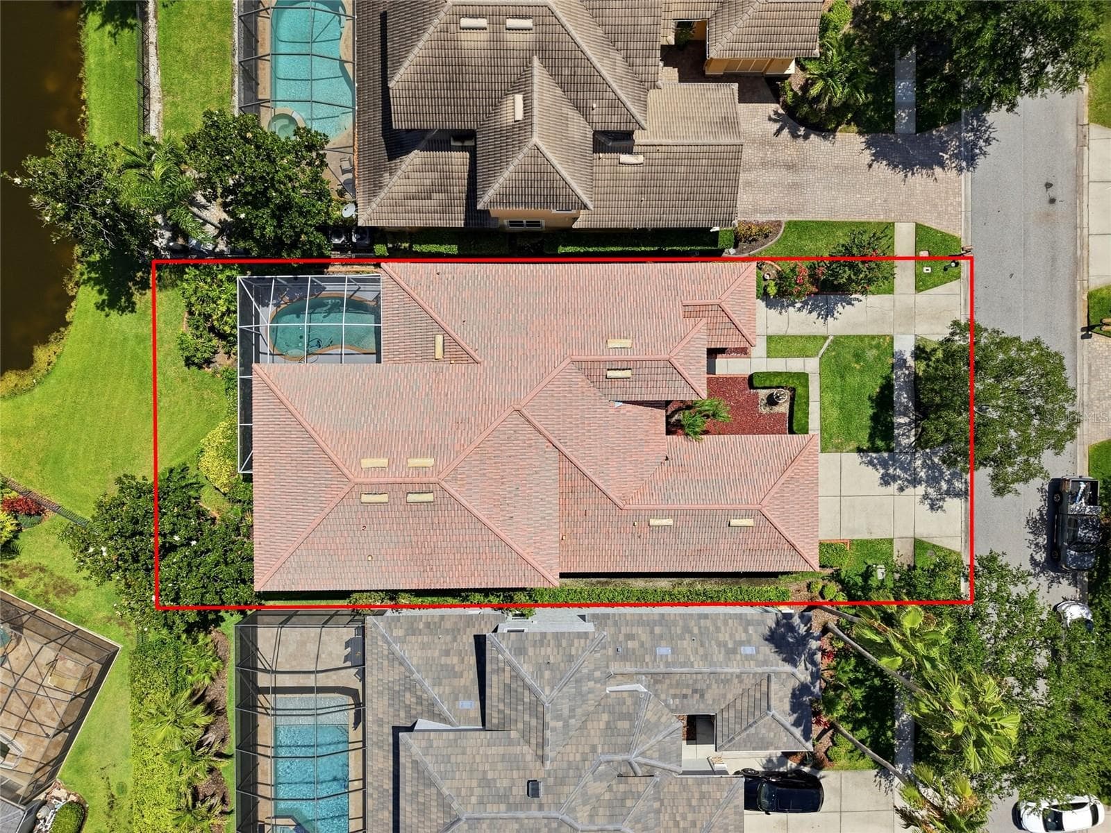 Aerial View - 11637 BRISTOL CHASE DR, TAMPA