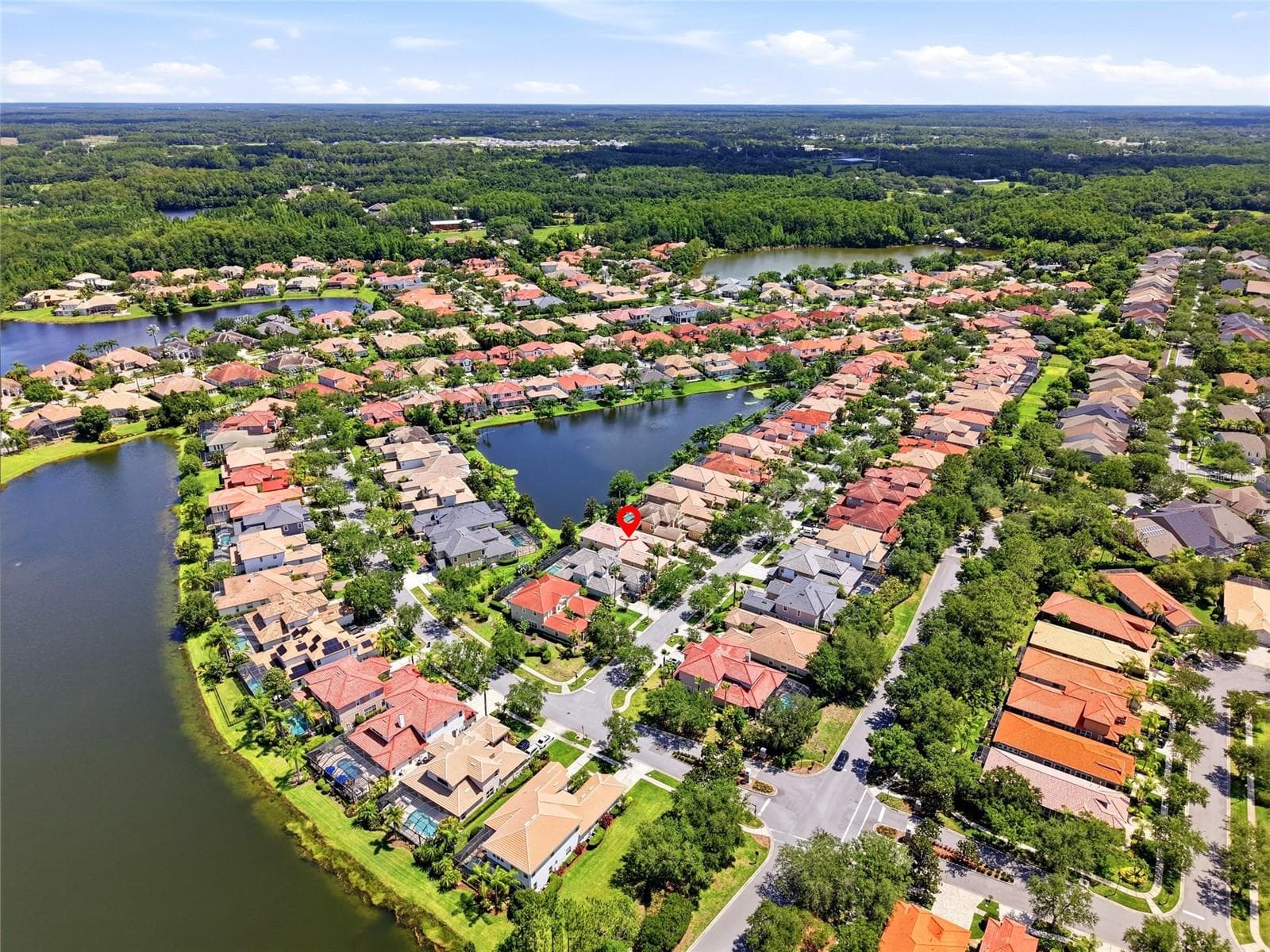 Aerial View - 11637 BRISTOL CHASE DR, TAMPA
