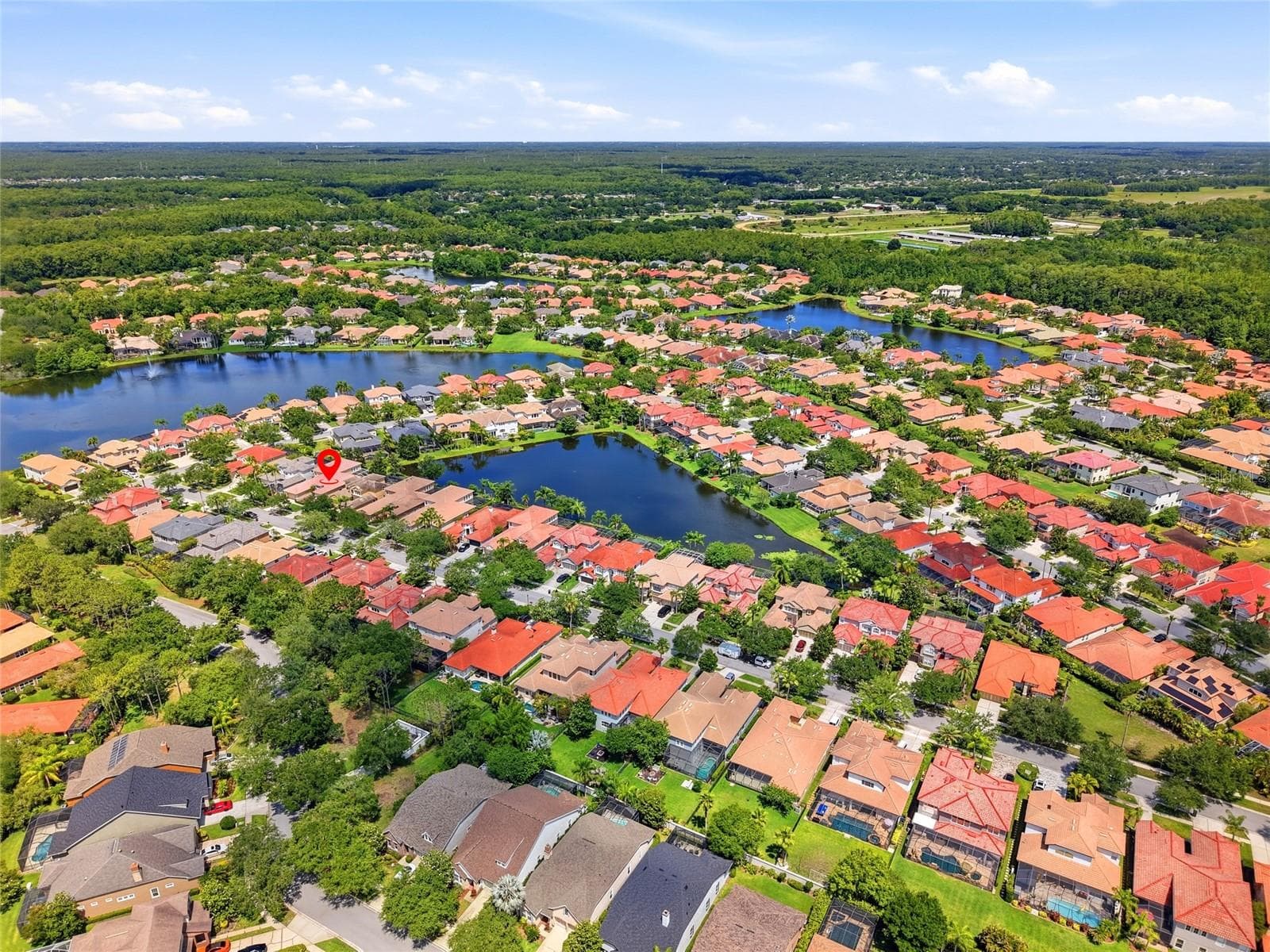 Aerial View - 11637 BRISTOL CHASE DR, TAMPA