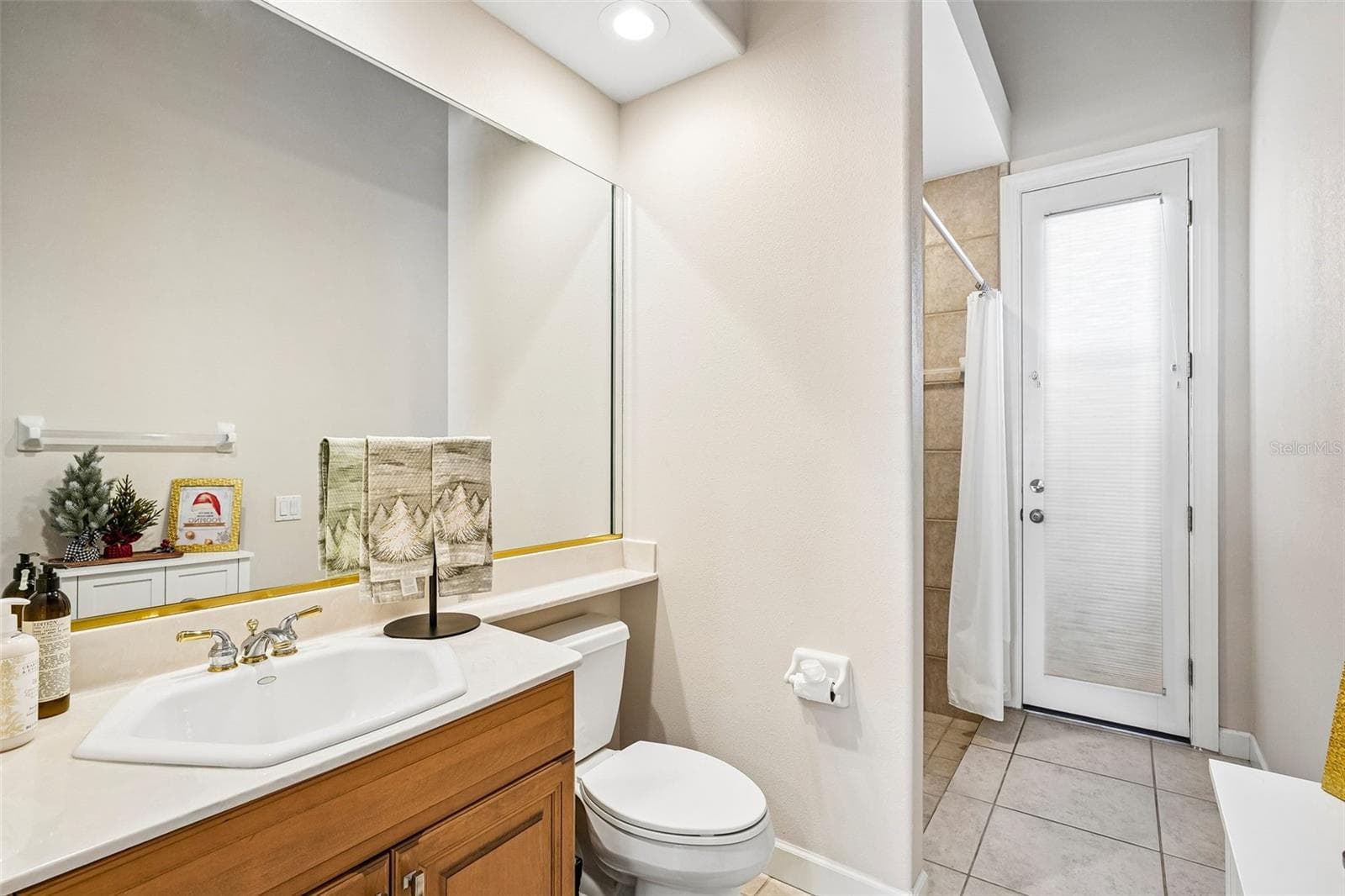 Second bedroom bathroom and pool bathroom - 9039 WATERASH LN N, PINELLAS PARK