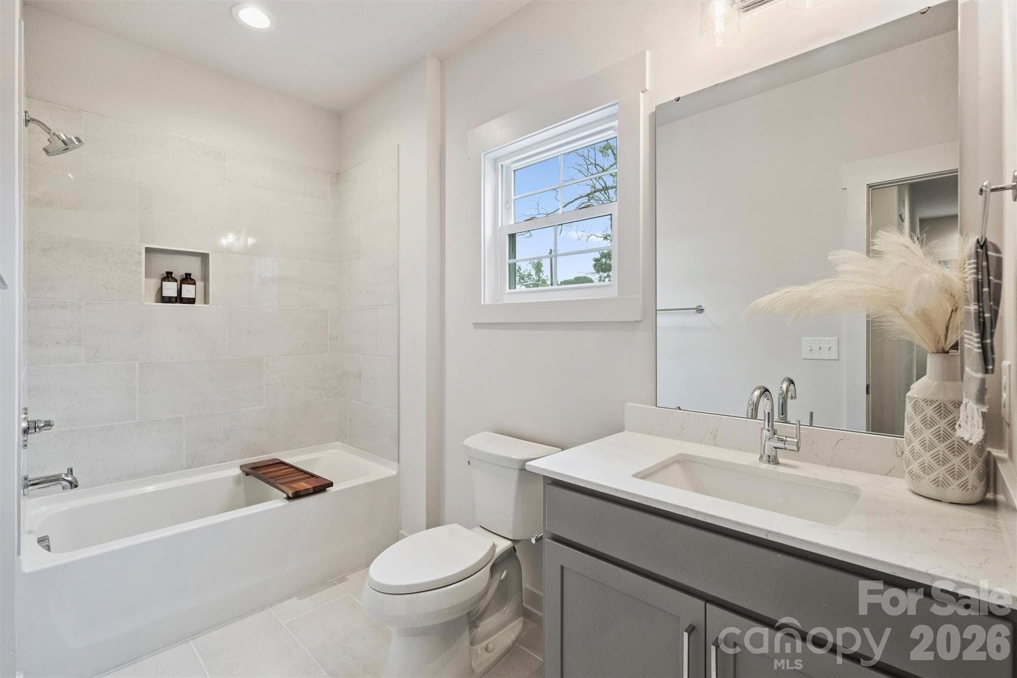 hall bath - 201 Coxe Avenue, Charlotte