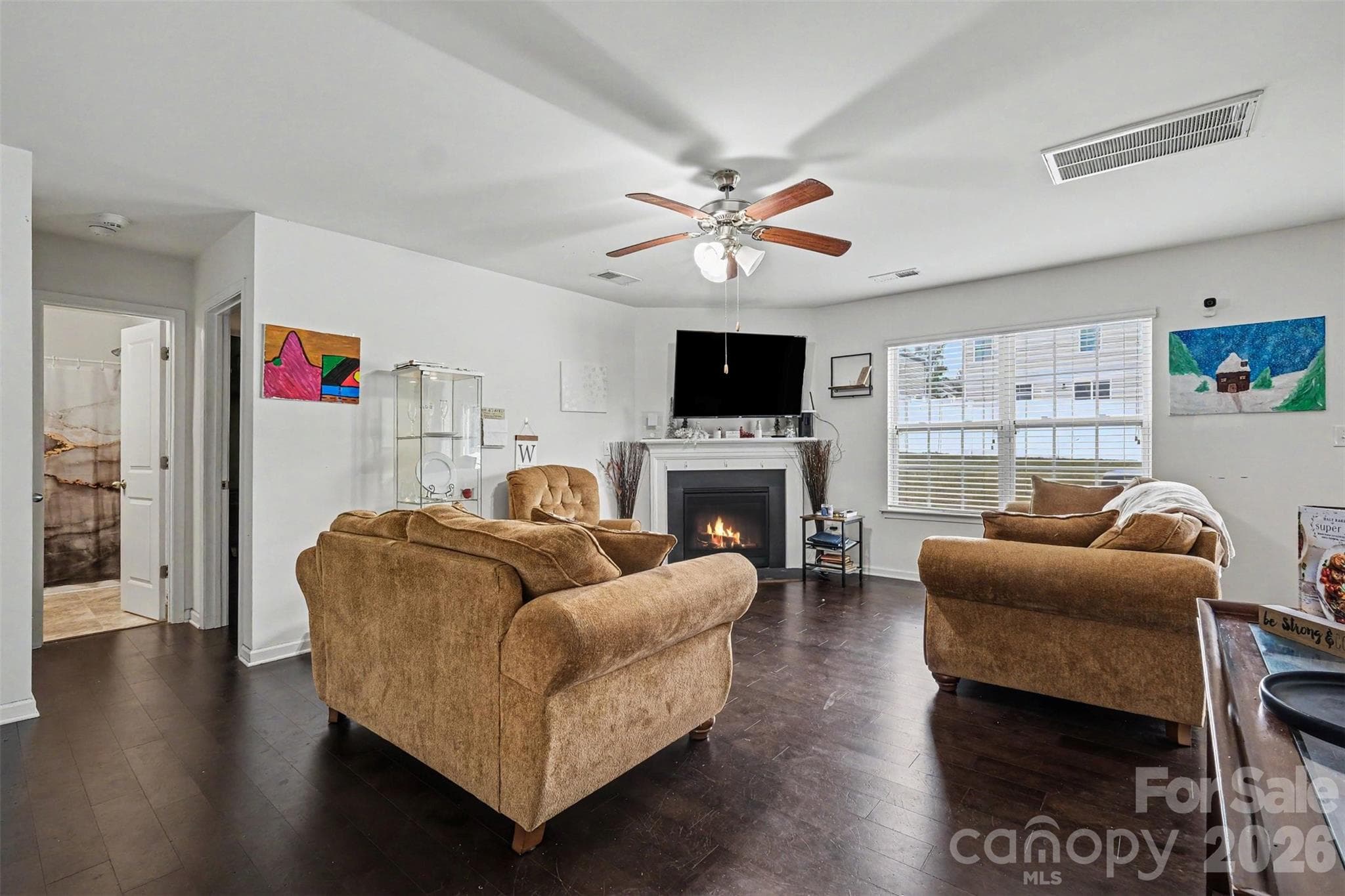 Living Room - 8515 Mansell Court, Charlotte