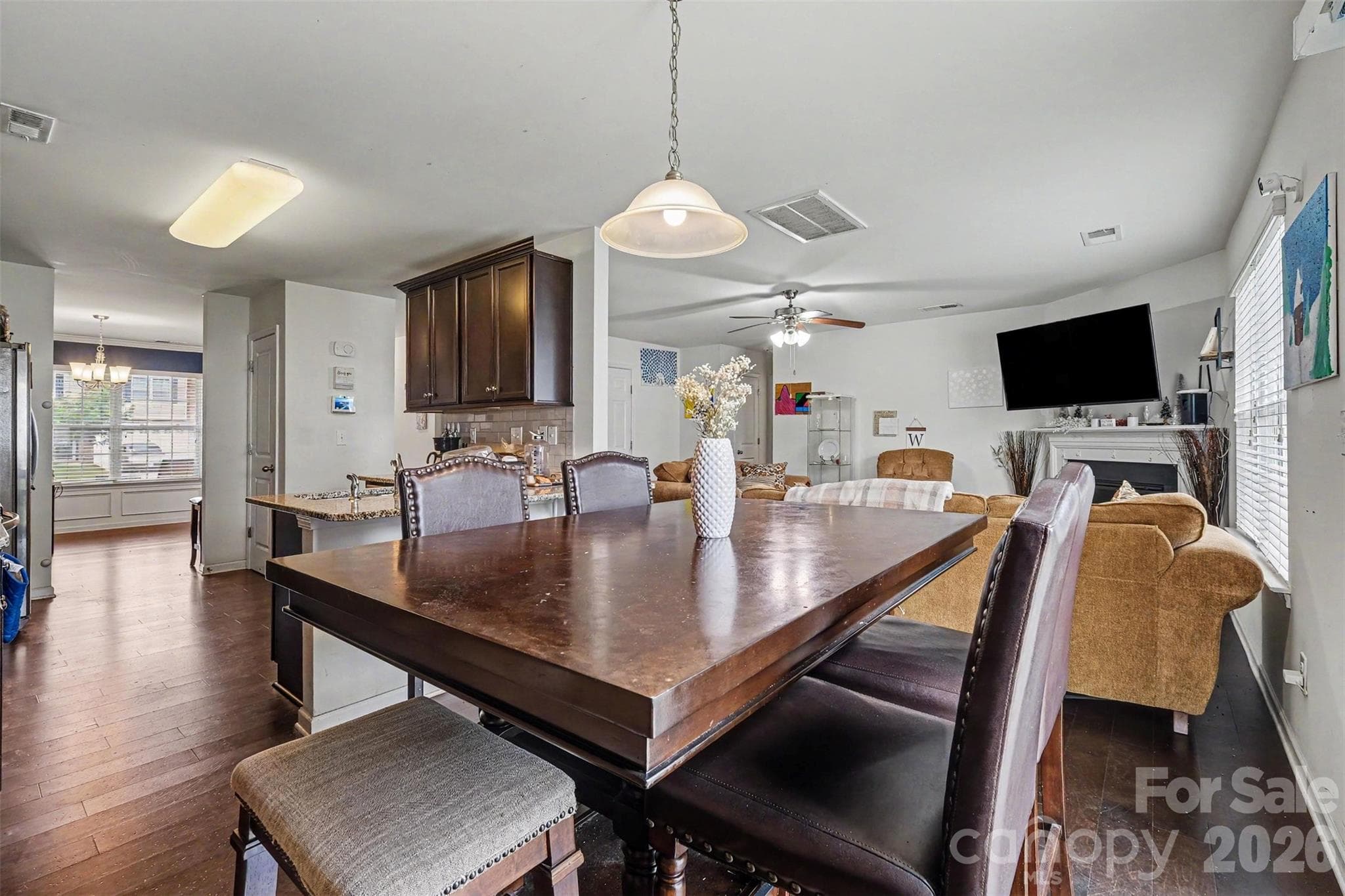 Dining Area - 8515 Mansell Court, Charlotte