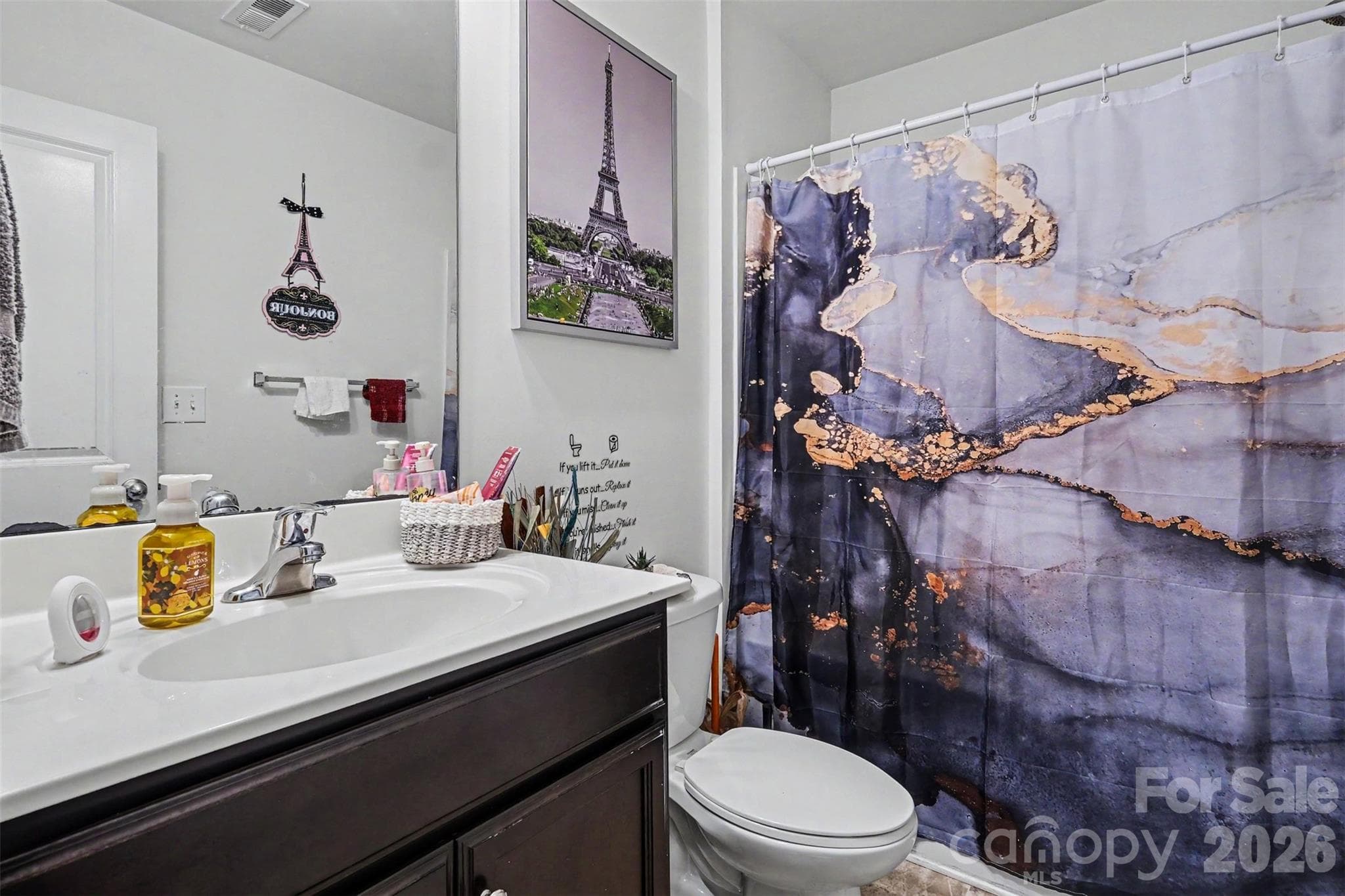 Main Level full Bath - 8515 Mansell Court, Charlotte