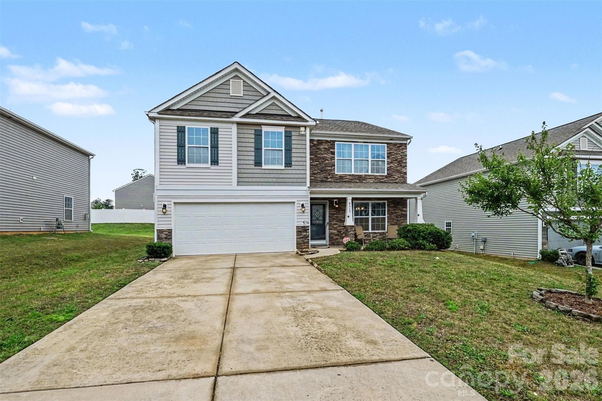 Front Exterior - 8515 Mansell Court, Charlotte