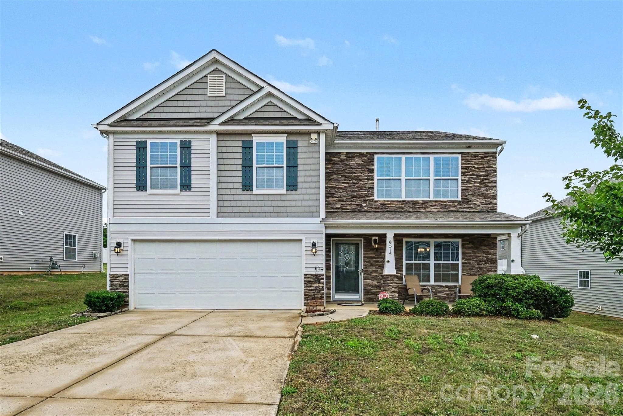 Front Exterior - 8515 Mansell Court, Charlotte