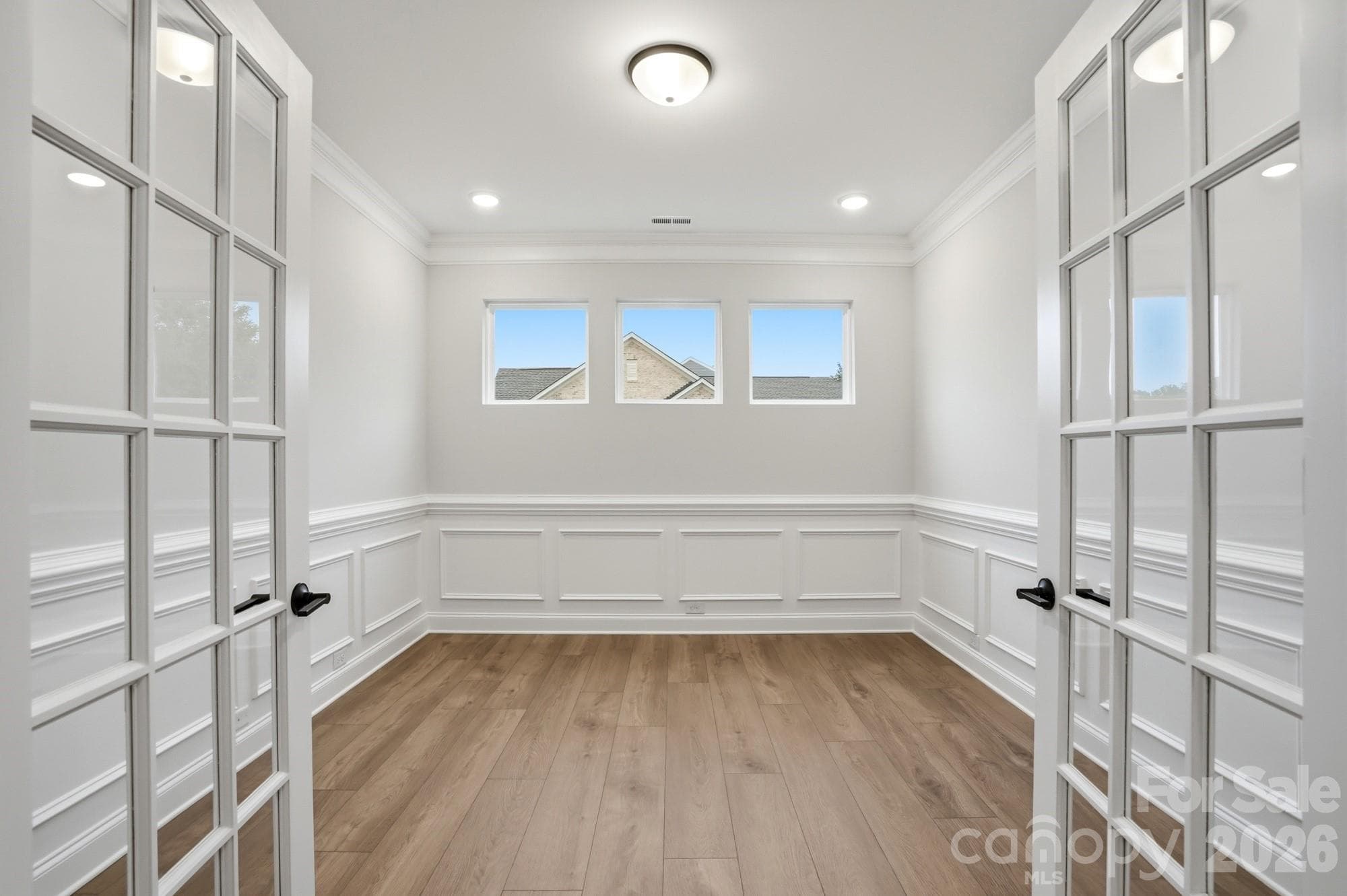 Office with french doors - Gastonia