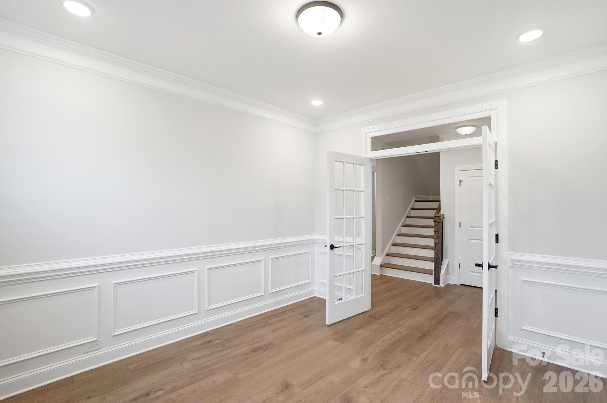 Office with french doors - Gastonia