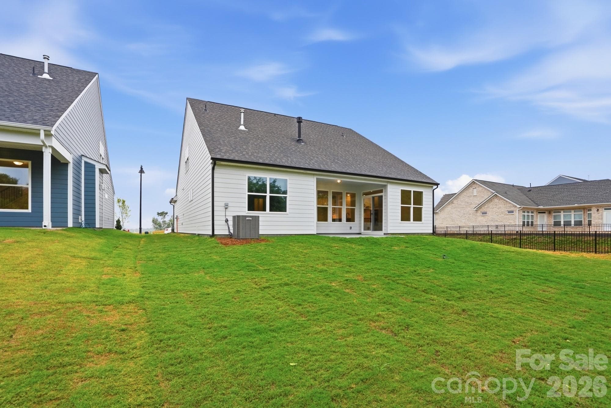 Backyard on homesite 6 - Gastonia