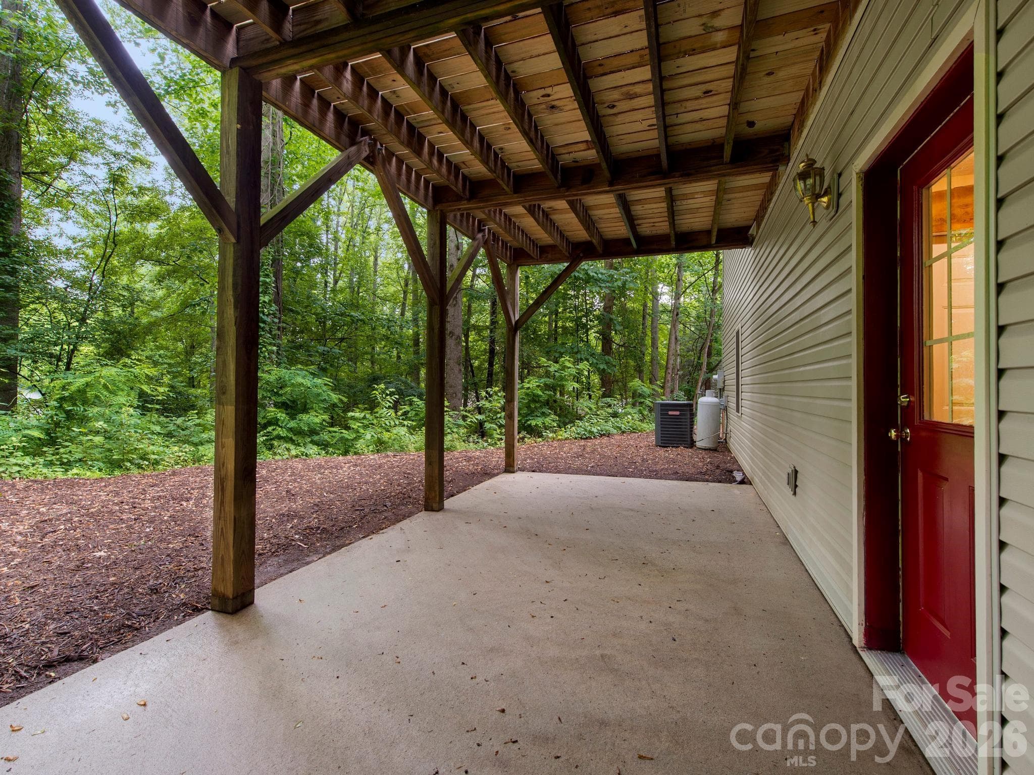 Lower patio - 37 Leatherwood Drive, Candler