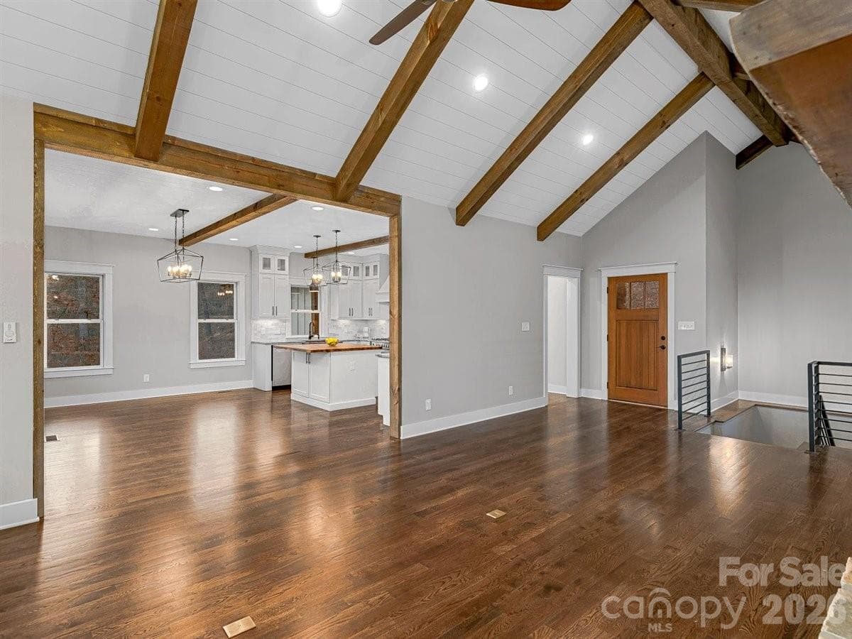 Representative photo from Corner Rock Builders showing the craftsmanship, quality of construction and finish level. - Asheville