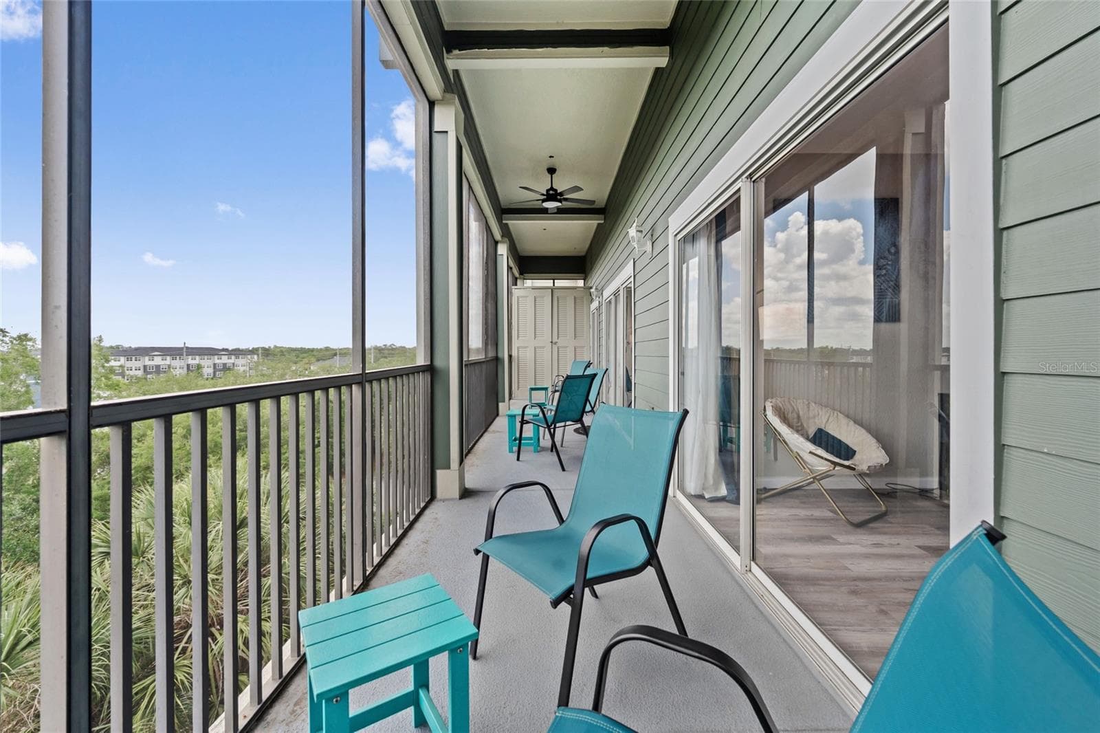 Balcony view from 2nd bedroom. - 14200 AVALON RD #409, WINTER GARDEN