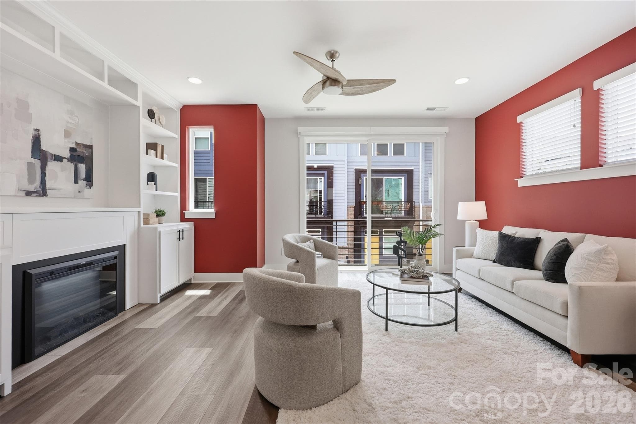 Accent walls give this home so much character, perfect for NoDa! - 2148 Electric Lane, Charlotte