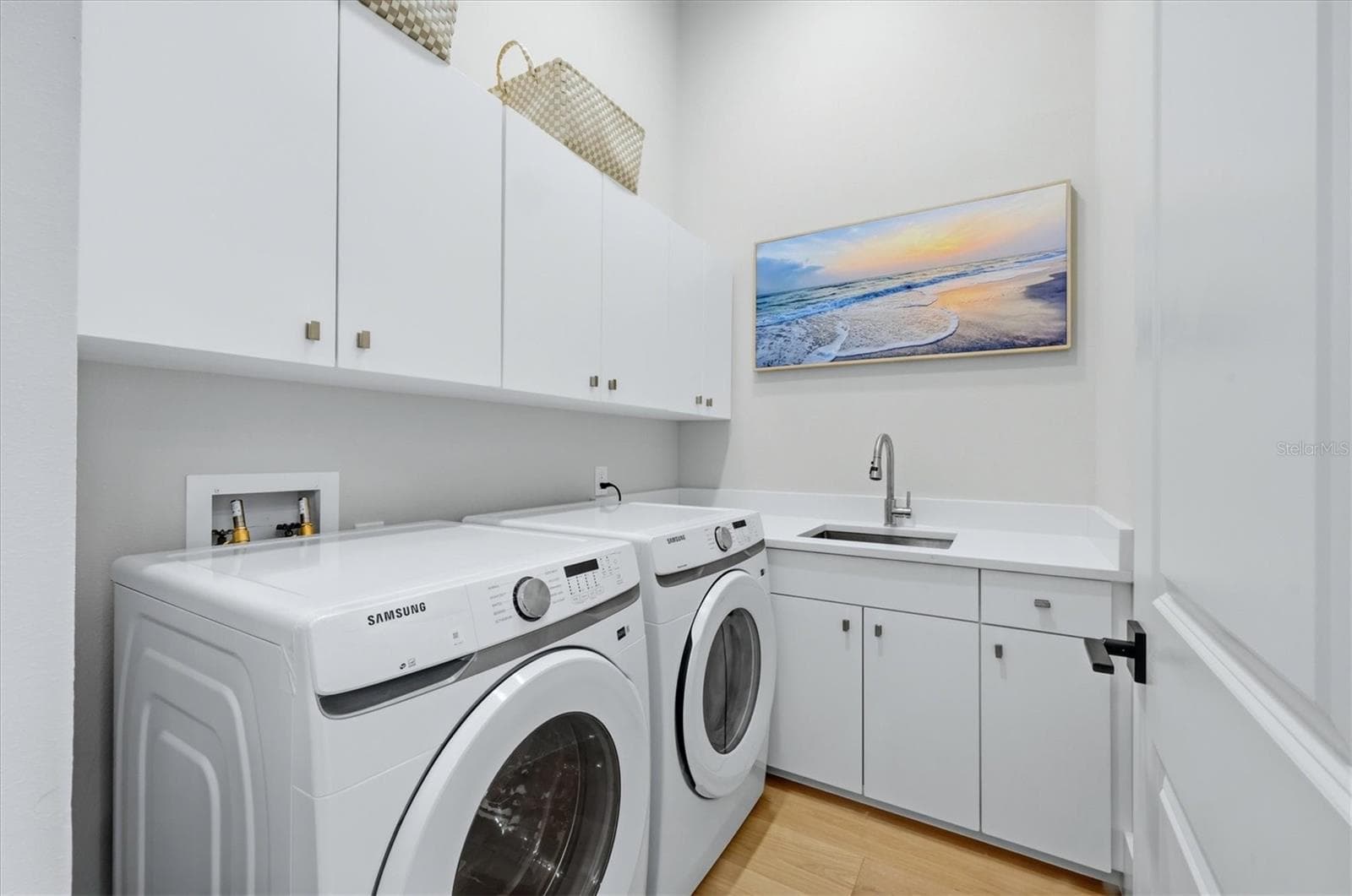 Utility Room with New Washer & Dryer - 3606 FAIR OAKS PL, LONGBOAT KEY