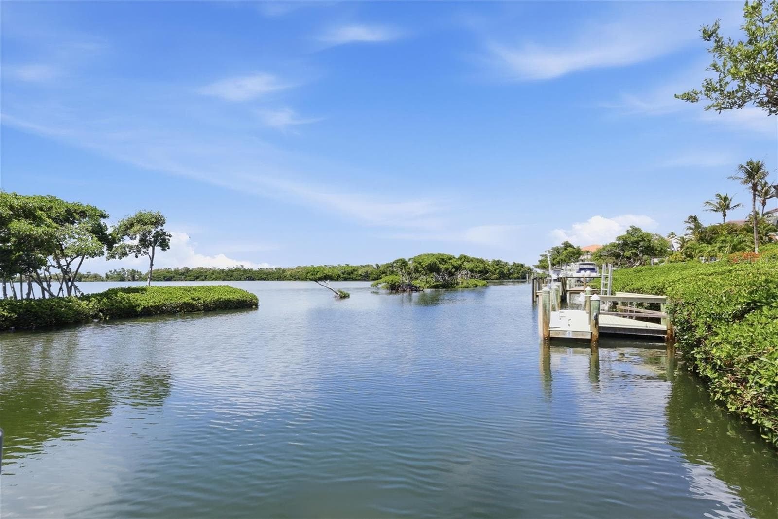 Water View from Boat Dock - 3606 FAIR OAKS PL, LONGBOAT KEY