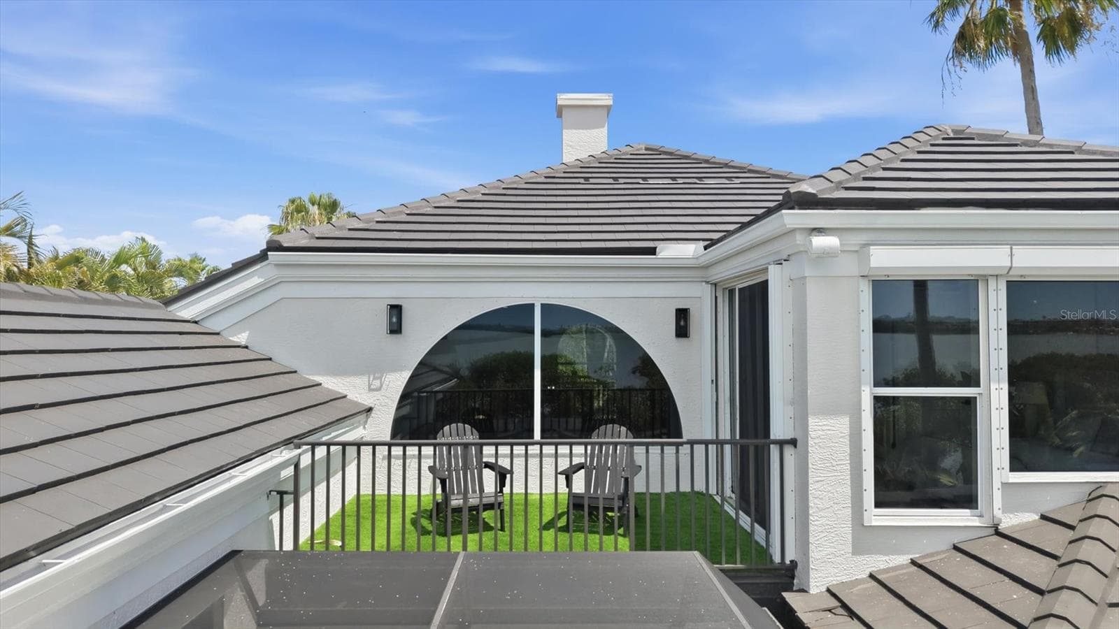 Second Story Balcony has Turf and Water Views - 3606 FAIR OAKS PL, LONGBOAT KEY